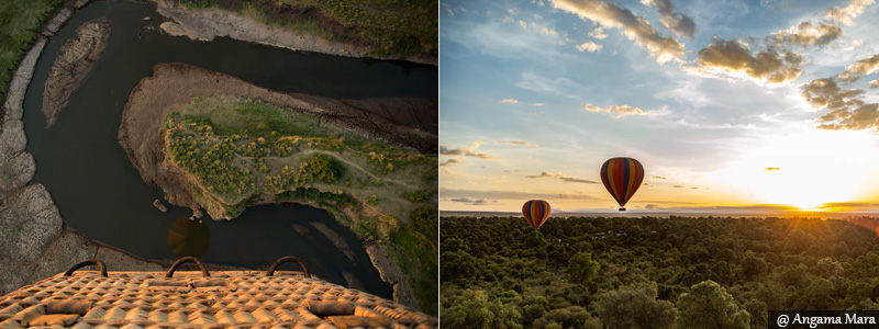balloon safaris - angama mara
